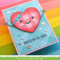 Lawn Cuts Custom Craft Dies - Stitched Happy Heart