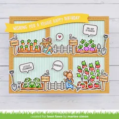 Clear Stamps - Veggie Happy