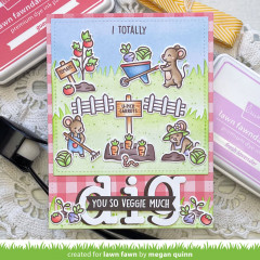 Clear Stamps - Veggie Happy