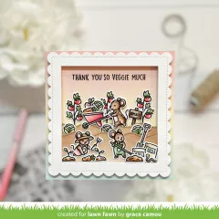 Clear Stamps - Veggie Happy