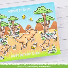 Clear Stamps - Kanga-rrific Add-On