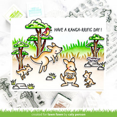 Clear Stamps - Kanga-rrific Add-On