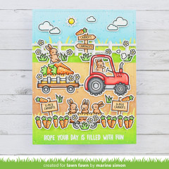 Clear Stamps - Hay There, Hayrides! Bunny Add-On