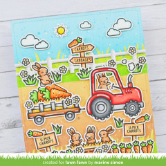 Clear Stamps - Hay There, Hayrides! Bunny Add-On