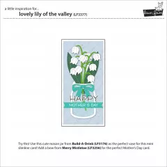 Lawn Cuts Custom Craft Dies - Lovely Lily of the Valley