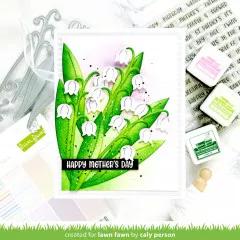 Lawn Cuts Custom Craft Dies - Lovely Lily of the Valley