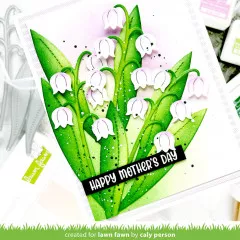 Lawn Cuts Custom Craft Dies - Lovely Lily of the Valley