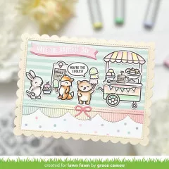 Clear Stamps - Treat Cart