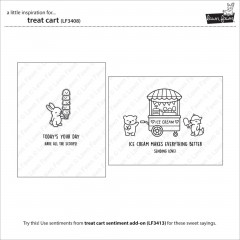 Clear Stamps - Treat Cart