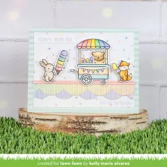 Clear Stamps - Treat Cart