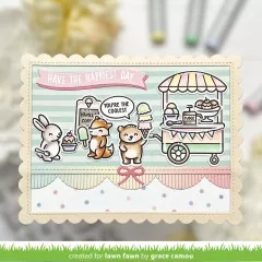 Clear Stamps - Treat Cart