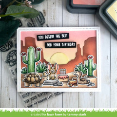 Clear Stamps - Critters In The Desert