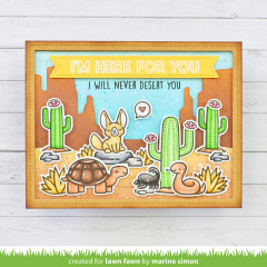 Clear Stamps - Critters In The Desert