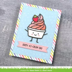 Lawn Cuts Custom Craft Dies - Froyo Friend