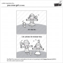 Clear Stamps - You Crow Girl