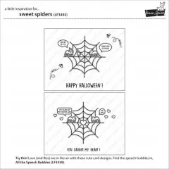 Clear Stamps - Sweet Spiders