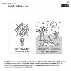 Clear Stamps - Sweet Spiders