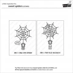 Clear Stamps - Sweet Spiders