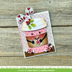 Lawn Cuts Custom Craft Dies - Cute Candy Canes