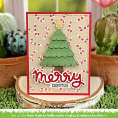 Lawn Cuts Custom Craft Dies - Build-A-Christmas Tree