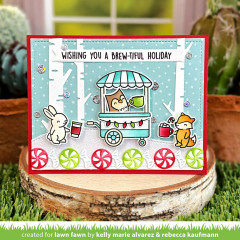 Lawn Cuts Custom Craft Dies - Peppermint Border