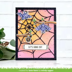 Lawn Cuts Custom Craft Dies - Spiderweb Backdrop