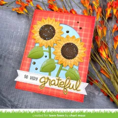 Lawn Cuts Custom Craft Dies - Sunny Sunflower