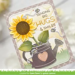 Lawn Cuts Custom Craft Dies - Sunny Sunflower