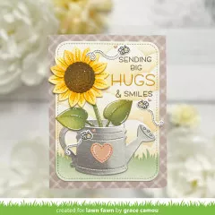 Lawn Cuts Custom Craft Dies - Sunny Sunflower