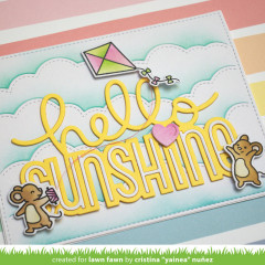 Lawn Fawn Coloring Stencils - Whoosh, Kites!