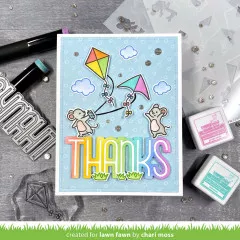 Lawn Fawn Coloring Stencils - Whoosh, Kites!