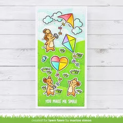 Lawn Fawn Coloring Stencils - Whoosh, Kites!