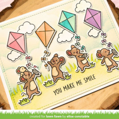 Lawn Fawn Coloring Stencils - Whoosh, Kites!