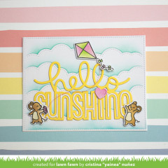 Lawn Fawn Coloring Stencils - Whoosh, Kites!