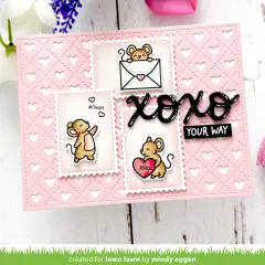 Clear Stamps - Valentine Mice