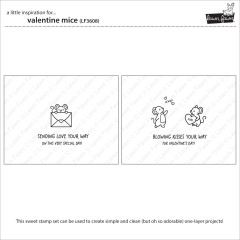 Clear Stamps - Valentine Mice
