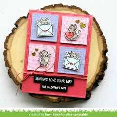 Clear Stamps - Valentine Mice