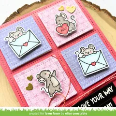 Clear Stamps - Valentine Mice