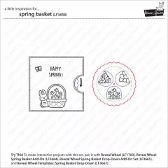 Clear Stamps - Spring Basket