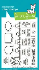 Clear Stamps - Simply Celebrate Teachers