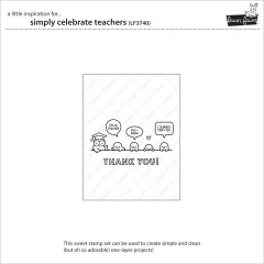 Clear Stamps - Simply Celebrate Teachers