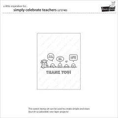 Clear Stamps - Simply Celebrate Teachers