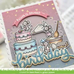 Clear Stamps - Cake It Easy