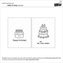Clear Stamps - Cake It Easy
