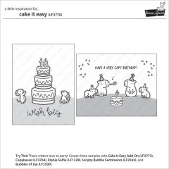 Clear Stamps - Cake It Easy