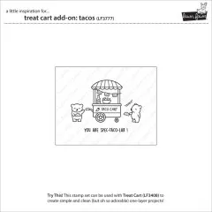 Clear Stamps - Treat Cart Add-On Tacos