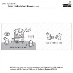 Clear Stamps - Treat Cart Add-On Tacos