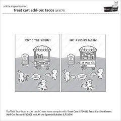 Clear Stamps - Treat Cart Add-On Tacos