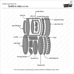 Lawn Cuts Dies - Build-A-Cake