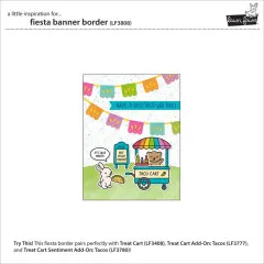 Lawn Cuts Dies - Fiesta Banner Border